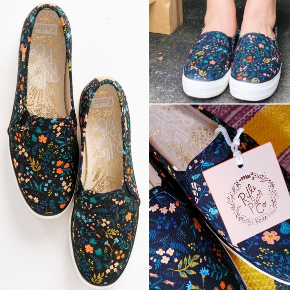 NIB Rifle Paper Co. Triple Decker Wildwood Slides